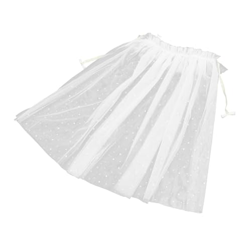 DIKACA Umhang Weiß Leichtes Cosplay Kostüm Cape für Mädchen Party Halloween Fasching Bühnenauftritt DIKACA Umhang Weiß Leichtes Cosplay Kostüm Cape für Mädchen Party Halloween Fasching Bühnenauftritt von DIKACA