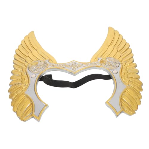 DIKACA Vintage Flügel Haarreif Gold Renaissance Kopfschmuck Vielseitiges Halloween Kostüm Accessoire für Frauen Mädchen Cosplay Maskenbälle Bühnenauftritte von DIKACA