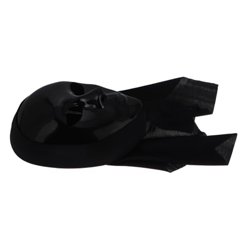 DIKACA Vollgesichtsmaske Schwarz Halloween Maske mit Realistischem Design Vielseitig für Maskerade Street Dance Party und Kostüm Langlebig und Komfortabel für Damen und Herren von DIKACA