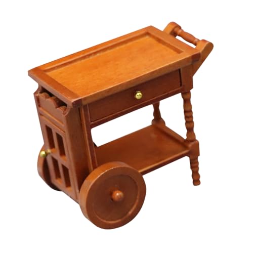 DIKACA Wagen Retro-Wohnkultur schubkarre küchendekoration Doll House Furniture Household Decoration Miniature Kitchen Trolley Miniatur-Outdoor-Tools Puppenhauslieferungen Holz Brown DIKACA Wagen Retro-Wohnkultur schubkarre küchendekoration Doll House Furniture Household Decoration Miniature Kitchen Trolley Miniatur-Outdoor-Tools Puppenhauslieferungen Holz Brown von DIKACA