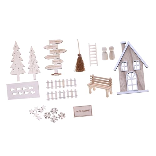 DIKACA Weihnachten Deko Weihnachtsornamente Set Miniatur Weihnachtsdeko Für Festliche Szenen Perfektes Zubehör Für Puppenhäuser Und Weihnachtsfeiern Weihnachtsbaum Deko Weiss DIKACA Weihnachten Deko Weihnachtsornamente Set Miniatur Weihnachtsdeko Für Festliche Szenen Perfektes Zubehör Für Puppenhäuser Und Weihnachtsfeiern Weihnachtsbaum Deko Weiss von DIKACA