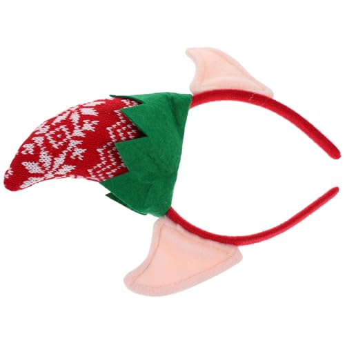 DIKACA Weihnachtsgeweih Stirnband Für Festlichkeiten Dekoratives Haarband Mit Festlichen Elementen Für Weihnachtskostüme Und Partys Langlebig Und Rutschfest Sorgt DIKACA Weihnachtsgeweih Stirnband Für Festlichkeiten Dekoratives Haarband Mit Festlichen Elementen Für Weihnachtskostüme Und Partys Langlebig Und Rutschfest Sorgt von DIKACA
