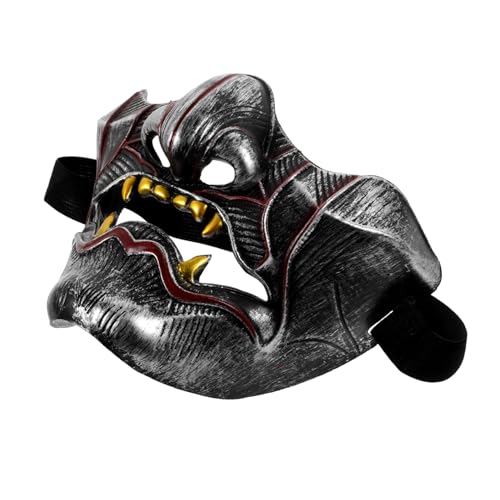 DIKACA Weisheitsmaske Gruselmaske Halloween Kostümmaske Kostümmaske Halloween Cosplay Kostüm Requisite Lustige Maske Party Gebrauchtmaske Dekorative Maske Japanische Drama von DIKACA