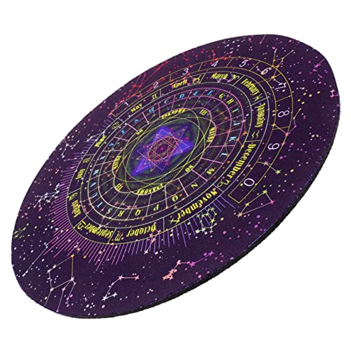 DIKACA Weissagungsblock Dowsing Amethyst Astrologie- Pendel Wahrsagematte Tarot Weissagung Tischdecke Anzeige Einzigartig Bausatz Briefdekoration Kessel Tarot-Karten Violett Gummi DIKACA Weissagungsblock Dowsing Amethyst Astrologie- Pendel Wahrsagematte Tarot Weissagung Tischdecke Anzeige Einzigartig Bausatz Briefdekoration Kessel Tarot-Karten Violett Gummi von DIKACA