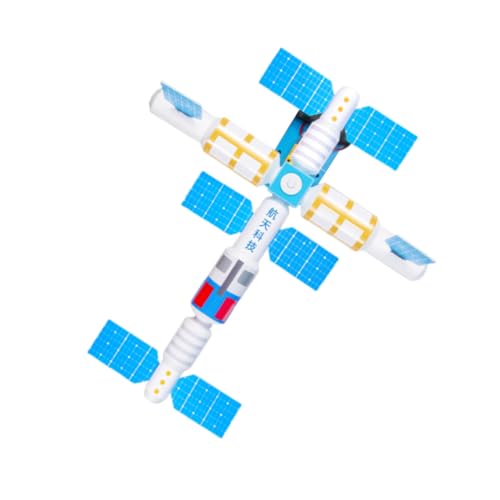 DIKACA Weltraumstation Und DIY Montagespielzeug Für Kreative Experimente Für Angehende Astronauten Ohne Batterien von DIKACA