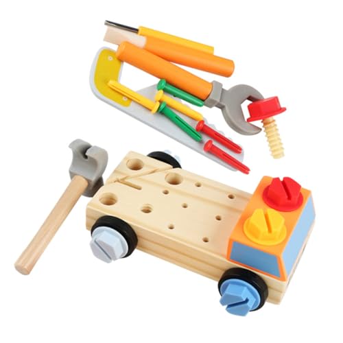 DIKACA Werkzeugkasten Für Montessori Holzspielzeug Mit Schraubendreher Und Schrauben Frühkindliches Lernspielzeug Für Kreatives Und Handwerken Ideales Für DIKACA Werkzeugkasten Für Montessori Holzspielzeug Mit Schraubendreher Und Schrauben Frühkindliches Lernspielzeug Für Kreatives Und Handwerken Ideales Für von DIKACA
