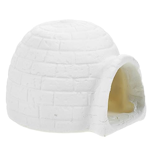 DIKACA Wohnkultur Eishaushandwerk Iglu Figur Spielzeug Iglu Eishaus Modell Spielset Figuren für Kleinkinder Eishaus Fotoverzierung Polar Thema Tortenaufsätze Polar Iglu Ornamente Winter DIKACA Wohnkultur Eishaushandwerk Iglu Figur Spielzeug Iglu Eishaus Modell Spielset Figuren für Kleinkinder Eishaus Fotoverzierung Polar Thema Tortenaufsätze Polar Iglu Ornamente Winter von DIKACA