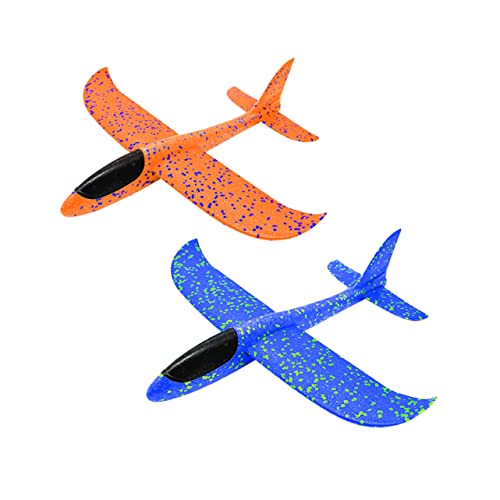 DIKACA Wurfgleiter Flugzeug Für Handgefertigte Flugzeuge Zum Im Freien Ideal Für Jungen Und ädchen Farblich Sortiert von DIKACA