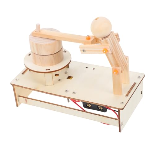 DIKACA handgefertigte Materialien Kleiner Produktionsbausatz handgefertigter Bausatz Füllspielzeug Lernspielzeug für Experimentiermaterial Home Science Labs Kinderspielzeug hölzern von DIKACA