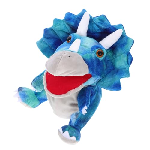 DIKACA handpuppe plüsch handpuppe interaktives Puppen Puppentheater kinderpuppe Marionette Dinosaurier Finger Handpuppenspielzeug für interessante Plüschpuppe Blue DIKACA handpuppe plüsch handpuppe interaktives Puppen Puppentheater kinderpuppe Marionette Dinosaurier Finger Handpuppenspielzeug für interessante Plüschpuppe Blue von DIKACA