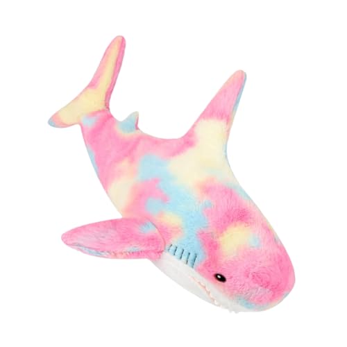 DIKACA Plüschtier Mit Cartoon-hai 30 cm Bezauberndes Hai-Kissen Weiches Plüschtier Für Jungen Und Mädchen Tragbar Und Reisefreundlich von DIKACA
