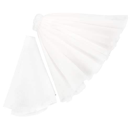 Puppenhochzeitskleid Minikleid Mädchenkleid Weißes Kleid Modepuppen Hochzeitsdeko Outfit Prinzessin Miniatur Kleines Kleid Für Puppe Puppenkleid Puppe Romantisches DIKACA von DIKACA