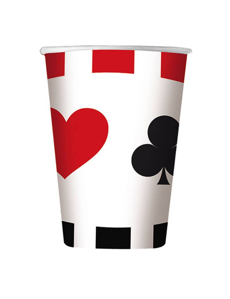 8 Pappbecher Big Poker 200 ml 8 Pappbecher Big Poker 200 ml von DIMAV