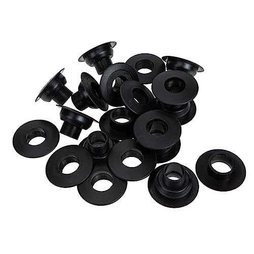 DINHEAROM 10 Paare Zubehör Für Fußballmaschinen Teile Tischfußball Kickerbuchsenlager Endkappen Ersatz Abdeckung Desktop -zubehör Welle Party Kickertisch Buchse Black Plastik DINHEAROM 10 Paare Zubehör Für Fußballmaschinen Teile Tischfußball Kickerbuchsenlager Endkappen Ersatz Abdeckung Desktop -zubehör Welle Party Kickertisch Buchse Black Plastik von DINHEAROM