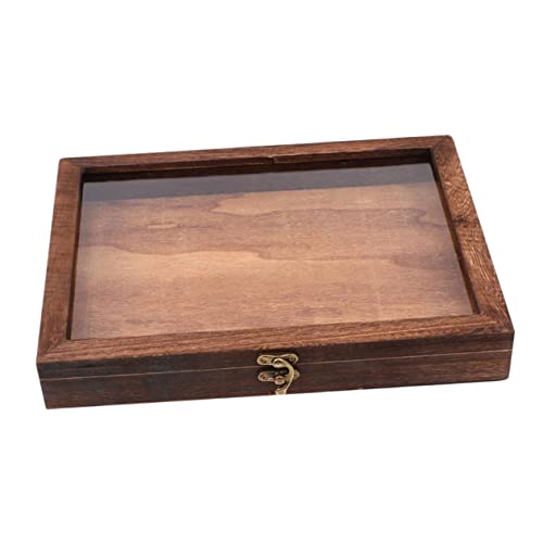 DINHEAROM 1Stück Insektenproben Display Box aus Holz Staubdicht Praktische Aufbewahrungskiste für Insektenexemplare mit Deckel Langlebig DINHEAROM 1Stück Insektenproben Display Box aus Holz Staubdicht Praktische Aufbewahrungskiste für Insektenexemplare mit Deckel Langlebig von DINHEAROM