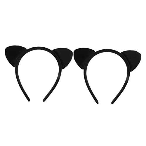 DINHEAROM Katzenohr Haarreif 2 Stücke Niedliches Cosplay Stirnband für Mädchen Tierkostüm Zubehör Bezauberndes Design für Partys und Festivals DINHEAROM Katzenohr Haarreif 2 Stücke Niedliches Cosplay Stirnband für Mädchen Tierkostüm Zubehör Bezauberndes Design für Partys und Festivals von DINHEAROM