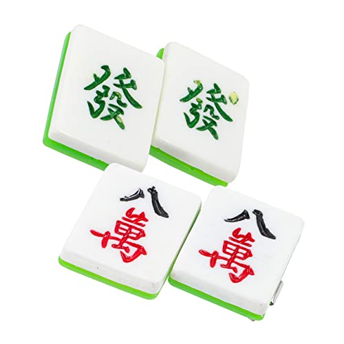 DINHEAROM 4 Stücke Mahjong Design Haar Clips Haarschmuck für Mädchen Süße Haarspangen für Kinder Metall Haarnadeln im Chinesischen Stil für Alltags und Party Outfits DINHEAROM 4 Stücke Mahjong Design Haar Clips Haarschmuck für Mädchen Süße Haarspangen für Kinder Metall Haarnadeln im Chinesischen Stil für Alltags und Party Outfits von DINHEAROM