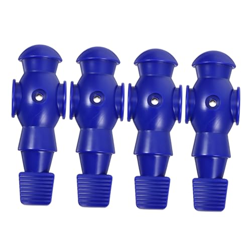DINHEAROM 4 Stück Pokerspieler Kickertisch Männer Ersatz Dynamo-Kickerteile Party Maschine Blau tischkicker ersatzteile Tischfußball Zubehör Ersatz-Fußballpuppe Tischfußballspieler Harz Blue von DINHEAROM
