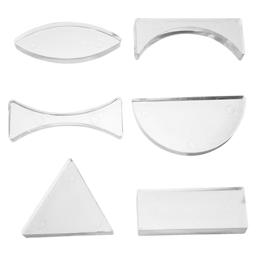 DINHEAROM 6 Stück Optische Linsen Konkave Linse Optisch Optische Konkavlinse Mikroskop-objektiv Konkave Konvexe Linse Lehrmittel Konkave Linsen Spotlight-objektiv Acryl Transparent DINHEAROM 6 Stück Optische Linsen Konkave Linse Optisch Optische Konkavlinse Mikroskop-objektiv Konkave Konvexe Linse Lehrmittel Konkave Linsen Spotlight-objektiv Acryl Transparent von DINHEAROM