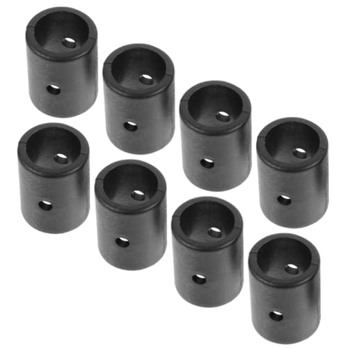 DINHEAROM 8 Stück Tischfußballzubehör Tischkicker schützen Kickertischteile Teile für Fußballtische Austausch von Tischfußballteilen Zubehör für Kickerspiele PVC Black DINHEAROM 8 Stück Tischfußballzubehör Tischkicker schützen Kickertischteile Teile für Fußballtische Austausch von Tischfußballteilen Zubehör für Kickerspiele PVC Black von DINHEAROM