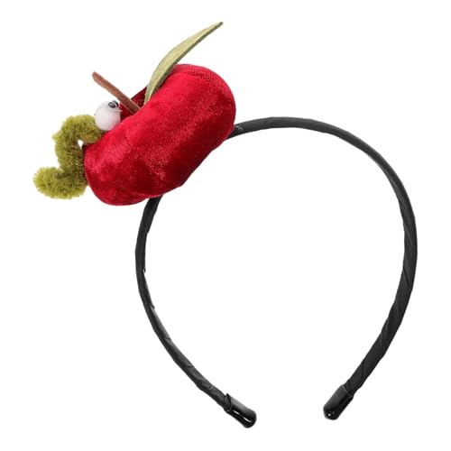 DINHEAROM Weihnachts Haarreif mit Apfel Retro Apfel Haaraccessoire aus Weichem für Realistische und Auffällige Kopfbedeckung für Festliche Anlässe DINHEAROM Weihnachts Haarreif mit Apfel Retro Apfel Haaraccessoire aus Weichem für Realistische und Auffällige Kopfbedeckung für Festliche Anlässe von DINHEAROM