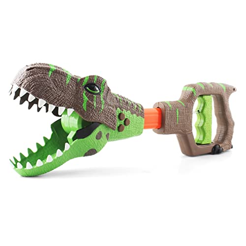 DINOBROS Dinosaur Chomper Toys for Kids with 3 Roar Sounds and Light Jurassic Dinosaurs Grabber Claw T-Rex Snapper Fun Robot Hand Pincher Dino Game DINOBROS Dinosaur Chomper Toys for Kids with 3 Roar Sounds and Light Jurassic Dinosaurs Grabber Claw T-Rex Snapper Fun Robot Hand Pincher Dino Game von DINOBROS