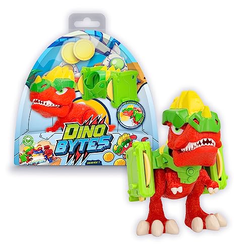 DINOBYTES Disc – Actionfigur Dinosaurier mit Helm und Kampffunktionen – Spielzeug Geschenk für Jungen und Mädchen ab 3 Jahren DINOBYTES Disc – Actionfigur Dinosaurier mit Helm und Kampffunktionen – Spielzeug Geschenk für Jungen und Mädchen ab 3 Jahren von DINOBYTES