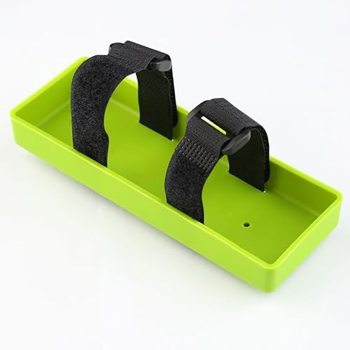 DINOWIN Plastik-Batteriefach Halterung Batterietablett für 1/8 1/10 RC Track Cart für AXIAL SCX10 D90 TRX4 Zubehör (Grün) von DINOWIN