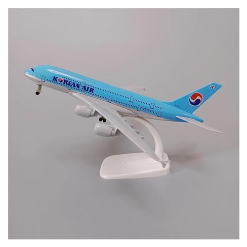 DIOTTI Aerobatic Flugzeug Für Korea Korean Air Airbus 380 A380 Airways Flugzeug Modell Flugzeug Modell Flugzeug 20 cm von DIOTTI