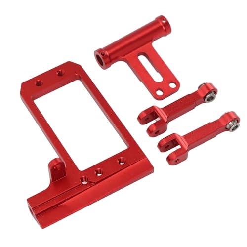 1/10 RC -Servohalterung mit Hydrauliklenkungs -Kit für VP F10 RC Crawler Car Red Aluminium CNC -Teile Komplettes Zubehör für DIY Builders Lenkverbindungsstabhardware inklusive 1/10 RC -Servohalterung mit Hydrauliklenkungs -Kit für VP F10 RC Crawler Car Red Aluminium CNC -Teile Komplettes Zubehör für DIY Builders Lenkverbindungsstabhardware inklusive von DIRBAK