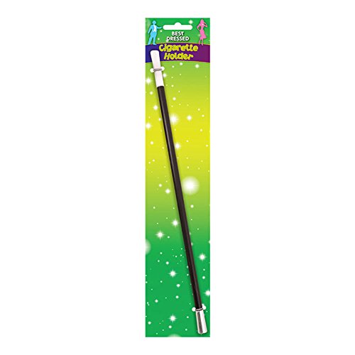 DISBACANAL Charleston Mundstück für Zigarette, 30 cm Länge, Unisex, Erwachsene, Mehrfarbig, 1 Stück von DISBACANAL