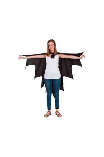 DISBACANAL Erwachsener Fledermaus Umhang für Halloween - Erwachsener DISBACANAL Erwachsener Fledermaus Umhang für Halloween - Erwachsener von DISBACANAL