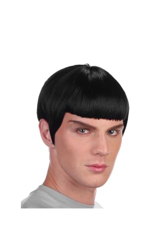 DISBACANAL Kapitän Spock Perücke - Schwarz, Glatt, Wig, WIG, Modern, Herren, Futuristisch, Schwarz, Perücke DISBACANAL Kapitän Spock Perücke - Schwarz, Glatt, Wig, WIG, Modern, Herren, Futuristisch, Schwarz, Perücke von DISBACANAL
