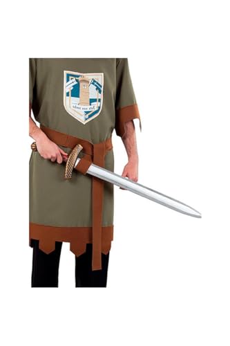 DISBACANAL Mittelalterliches Kunststoff Krieger Schwert für Fest von DISBACANAL