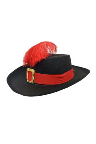 DISBACANAL Musketier Hut für Kinde von DISBACANAL