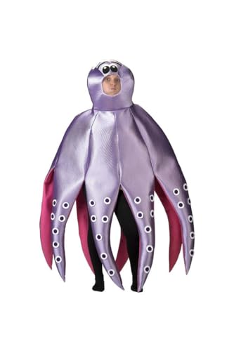 DISBACANAL Oktopus-Kostüm - XL: Unisex-Erwachsene, Kostüm, Cartoon, Lila DISBACANAL Oktopus-Kostüm - XL: Unisex-Erwachsene, Kostüm, Cartoon, Lila von DISBACANAL