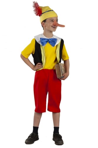 DISBACANAL Pinocchio-Kostüm für Kinder - 10 Jahre DISBACANAL Pinocchio-Kostüm für Kinder - 10 Jahre von DISBACANAL