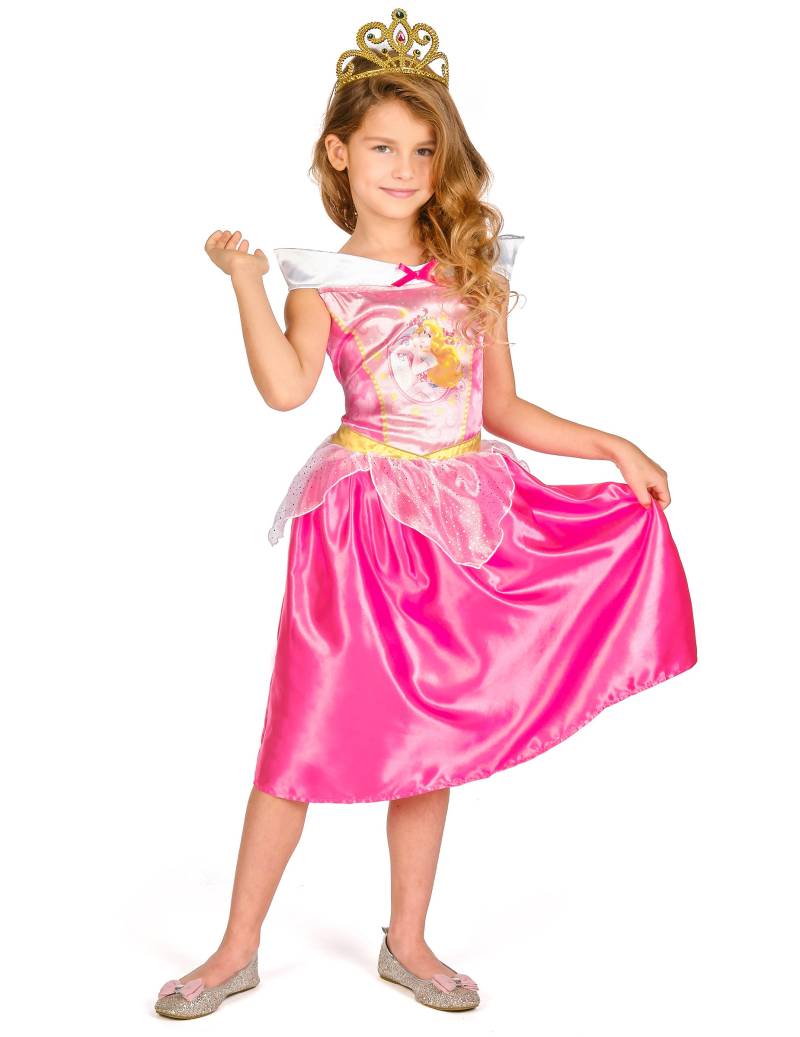 Aurora Kostüm Dornrösschen Disney Rosa von KARNEVAL-MEGASTORE