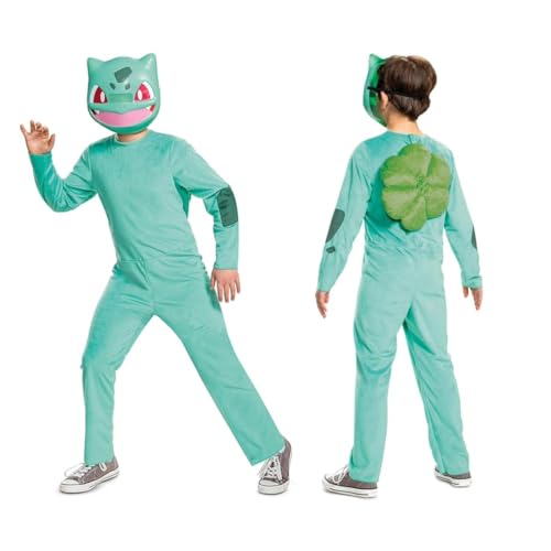 DISGUISE 105459K-20L BULBASAUR CLASSIC Pokemon Dress Up & Accessories, Grün, 7-8 Jahre DISGUISE 105459K-20L BULBASAUR CLASSIC Pokemon Dress Up & Accessories, Grün, 7-8 Jahre von DISGUISE