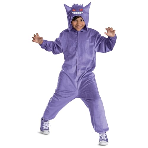 Pokémon 171659G-V2-20L Gengar Hooded Jumpsuit, Multi von Pokémon