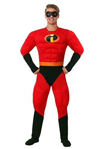 Disguise Limited Adult Mr. Incredible Fancy Dress Costume S (14-16) von DISGUISE
