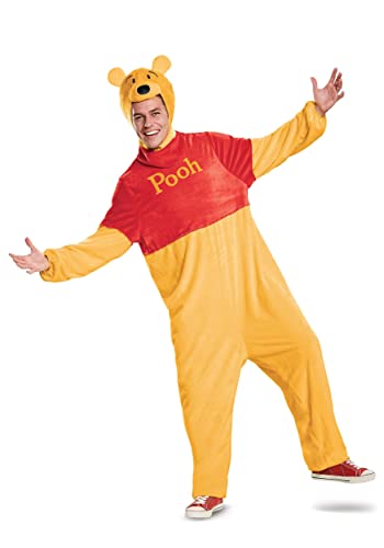 Disguise Winnie Puuh Deluxe Kostüm für Erwachsene Large, Gelb Disguise Winnie Puuh Deluxe Kostüm für Erwachsene Large, Gelb von Disguise