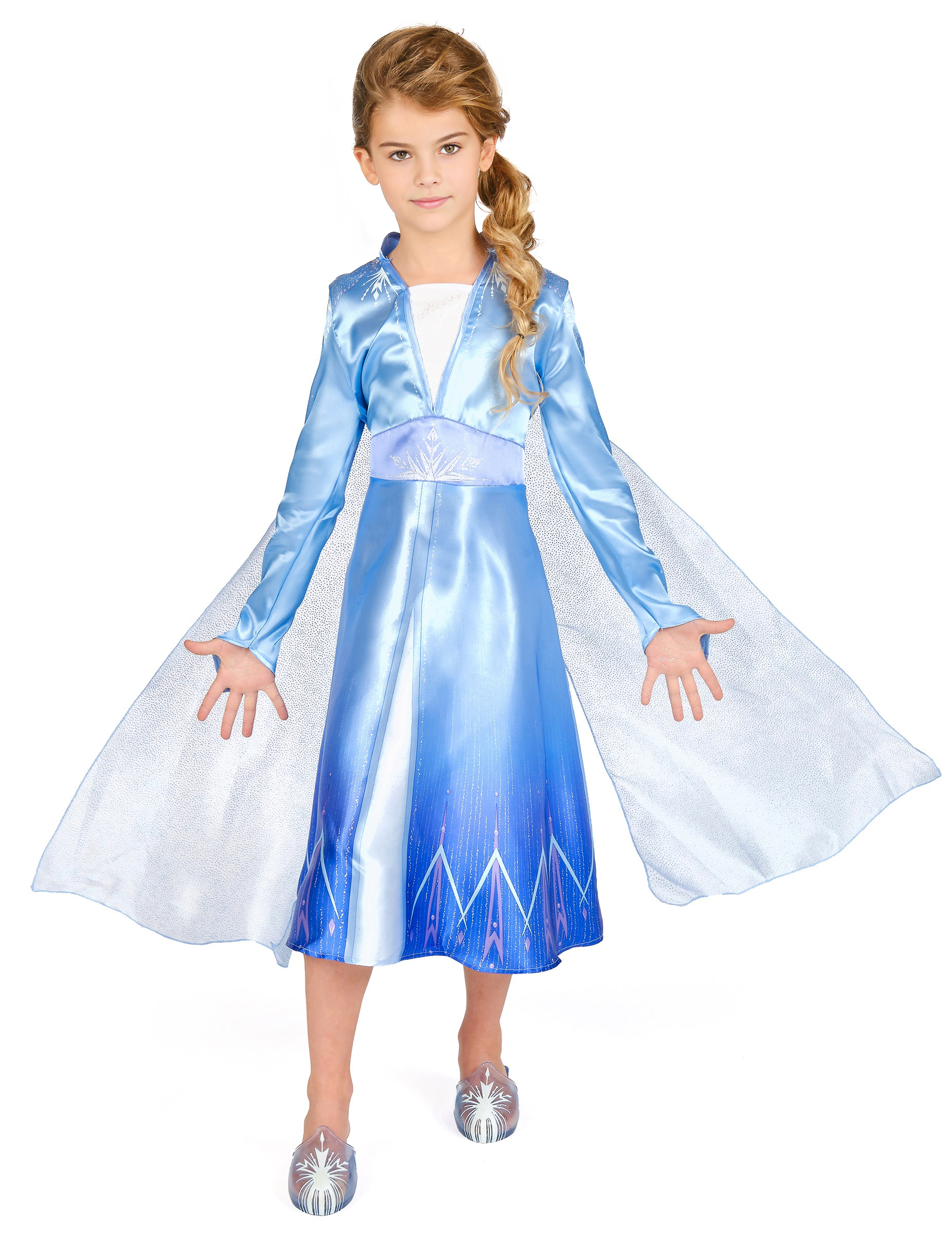 Elsa die Schneekönigin 2 Mädchenkostüm Elsa die Schneekönigin 2 Mädchenkostüm von KARNEVAL-MEGASTORE
