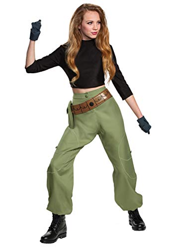 Kim Possible Animated Series Kim Possible Fancy Dress Costume for Women Medium von DISGUISE