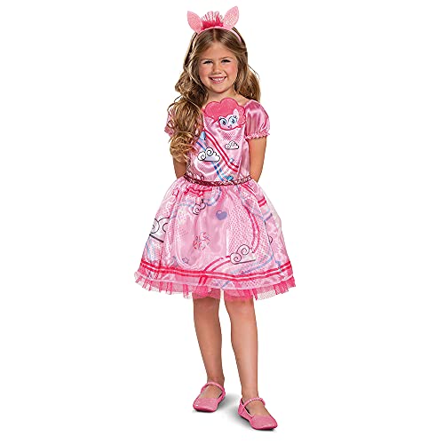 Pinkie Pie Costume for Girls, Official My Little Pony Tutu Dress, Chibi Style Character Outfit, Kids Size Small (4-6x) von DISGUISE