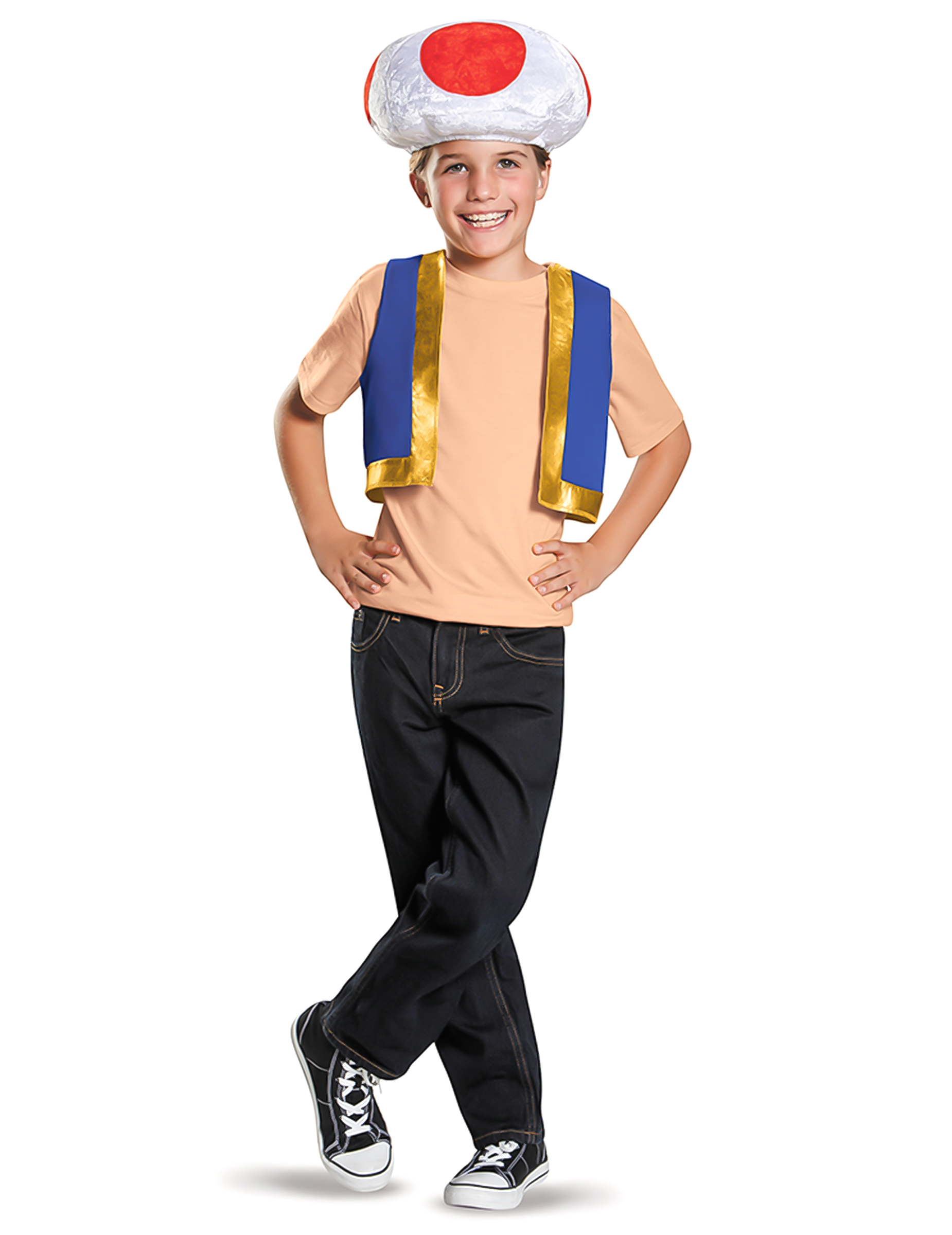 Toad-Accessoire-Set Nintendo-Lizenzartikel für Kinder 2-teilig bunt Toad-Accessoire-Set Nintendo-Lizenzartikel für Kinder 2-teilig bunt von KARNEVAL-MEGASTORE