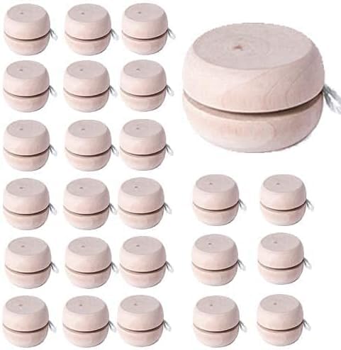 DISOK - Joyoyos für Kinder aus Holz - Yo-Yo, Geschenke, Details und Andenken für Kinder, Geburtstag (30 Stück). von DISOK