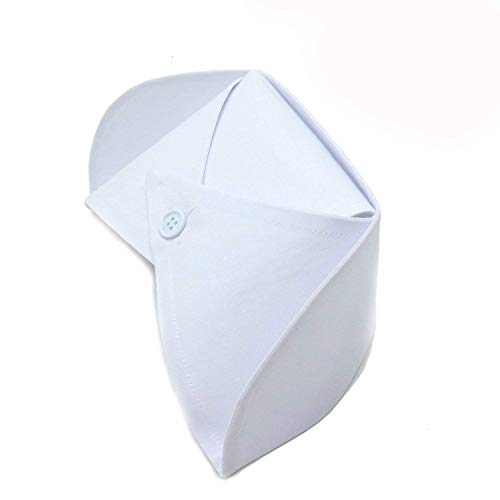 DIVISTAR 2 x Krankenschwestermütze, Stirnband, Krankenschwestermütze, Kostüm (weiß) von PIROIT