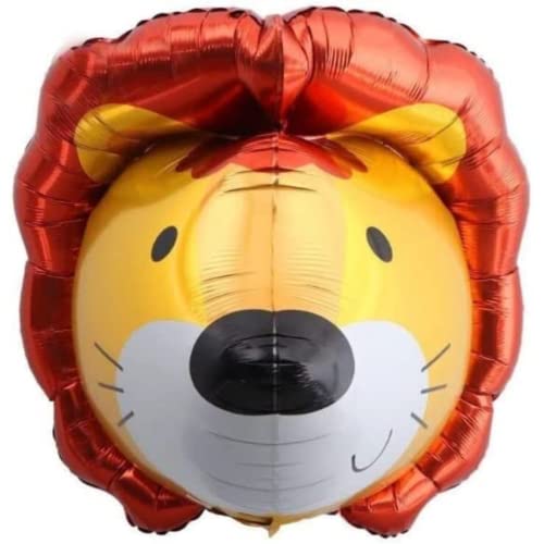DIWULI Löwe Luftballon XL, Löwe Deko, Folien-Ballon Folien-Luftballon Kinder-Geburtstag Junge Mädchen, Motto-Party, Tier-Party, Dekoration, Geschenk, Dschungel Safari Zoo Lufttiere, Geburtstagsballon DIWULI Löwe Luftballon XL, Löwe Deko, Folien-Ballon Folien-Luftballon Kinder-Geburtstag Junge Mädchen, Motto-Party, Tier-Party, Dekoration, Geschenk, Dschungel Safari Zoo Lufttiere, Geburtstagsballon von DIWULI