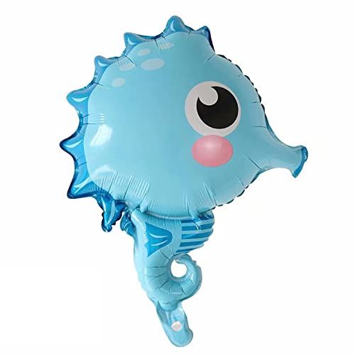 DIWULI Seepferdchen Ballon - Meerestier Kinder Geburtstag DIWULI Seepferdchen Ballon - Meerestier Kinder Geburtstag von DIWULI